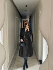 Cherry Leather Coat