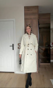 Cherry Leather Coat